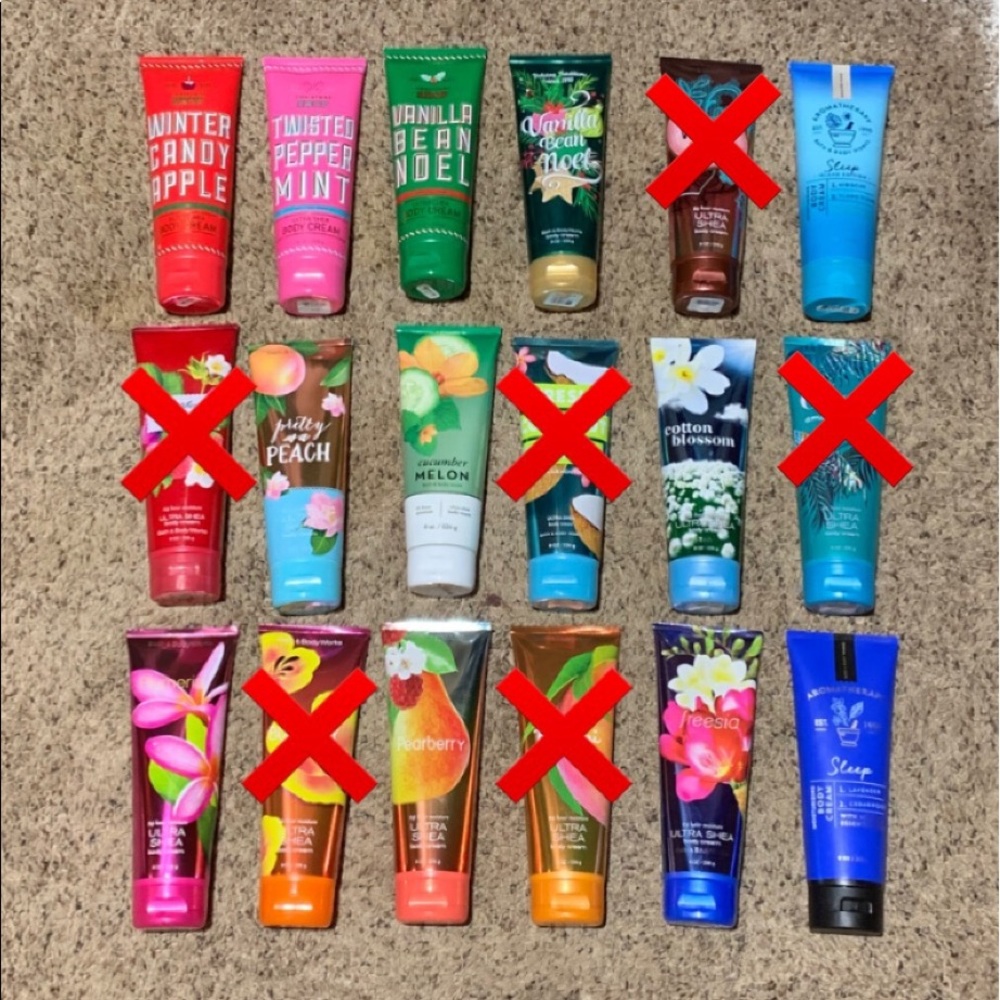Bath & Body Works Never Used Body Creams
